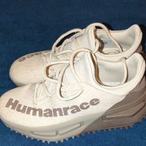 adidas Humanrace Cream Athletic Shoes